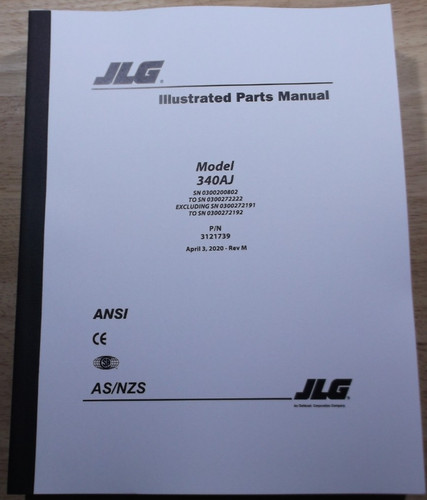 Jlg 340aj boom lift manlift - boom,