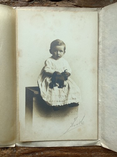 Photograph child with - child, toy