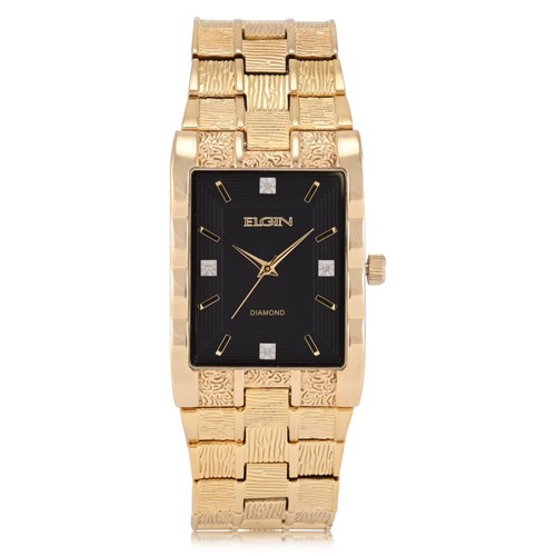 Elgin diamond dial nugget mens - dial,