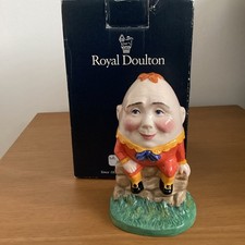ROYAL DOULTON HUMPTY DUMPTY   FROM THE NURSERY RHYME  COLLECTION  BOXED 1998