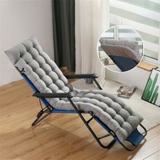 160cm Outdoor Sun Lounger Cushion Seat Pad Recliner Rocking Chair Cushion