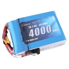 Gens ace 4000mAh 2S 7.4V TX Lipo Battery Spektrum DX9  DX8 Transmitter TURNIGY