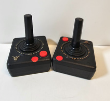 2 x Atari 2600 Joystick Authentic Original Vintage Retro Controllers