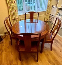 Oriental rosewood dining table - rosewood,
