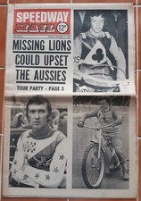 SPEEDWAY MAIL NEWSPAPER: BELLE