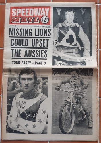 Speedway mail newspaper belle - speedway, newspaper: