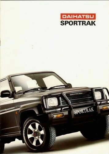 Daihatsu sportrak 1991 1992 - daihatsu, 1991-1992