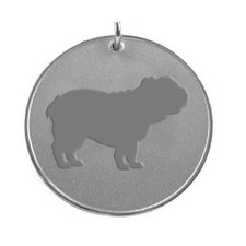 English Bulldog Dog Pet ID Tag