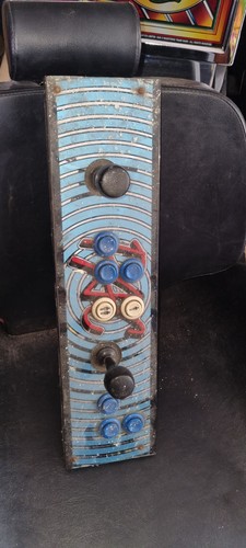 Vintage arcade control panel - control,