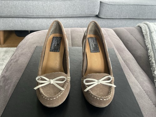Bertie ladies suede block - bertie, heel