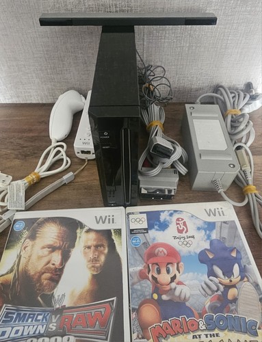 Nintendo wii black - wii,