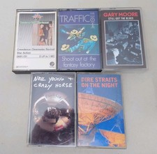 Rock Cassette Tape Job Lot