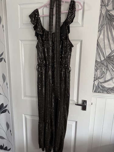 Vous sequin jumpsuit size - et,