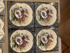 Edwardian Tiles x4