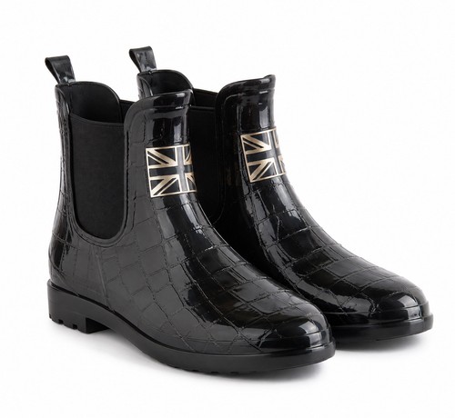 Bnwt black croc effect - bnwt,
