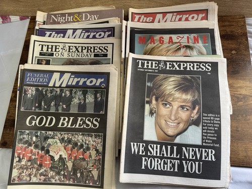 Princess diana 1997 newspaper - princess,