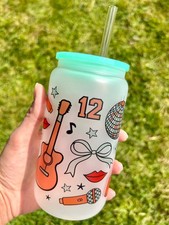 Libbey Cup Glass Can Iced