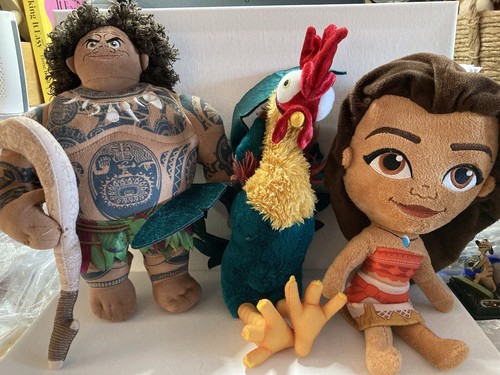 Disney moana plush bundle - disney,