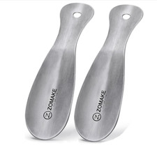 2 PACK Metal Shoe Horn Small