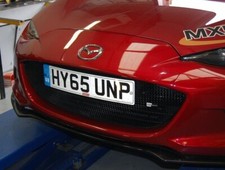 Zunsport Full Woven Black Mesh Front Grille Mazda MX5 Mk4 2015>