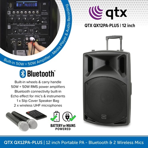 Qtx qx12pa plus portable - qtx, qx12pa-plus