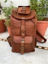 20 Inch New Large Leather Back