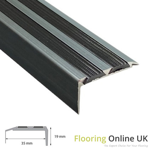 Aluminium stair nosing edge - stair,