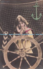 R691754 Boy at the Ship Helm. 1908