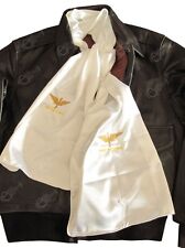 US Army Air Corps Embroidered Pilots Silk blend Flying Scarf - REPRO Uniform