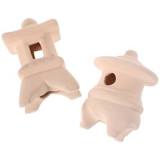 2 Pcs Mini Pagoda Garden