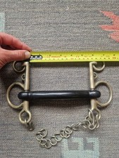 Hard Vulcanite Pelham Bit