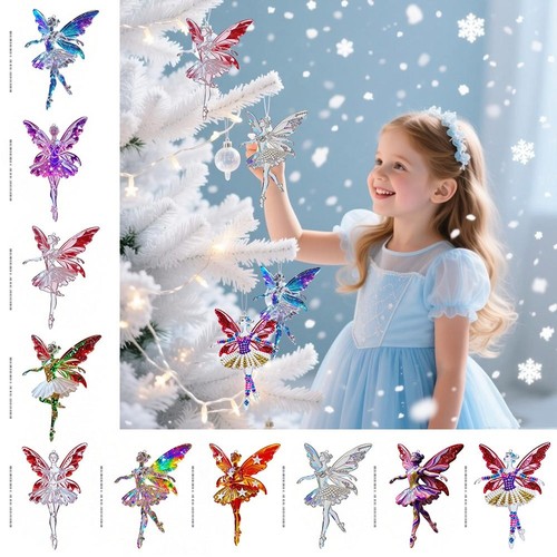 Shining angel hanging decor - shining, 2d