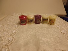 Lot of 5 Yankee Candles Festive Collection 49g