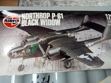 Airfix 04006 Northrop P-61 Black Widow 1/72nd scale model kit in 1986 Sealed BOX