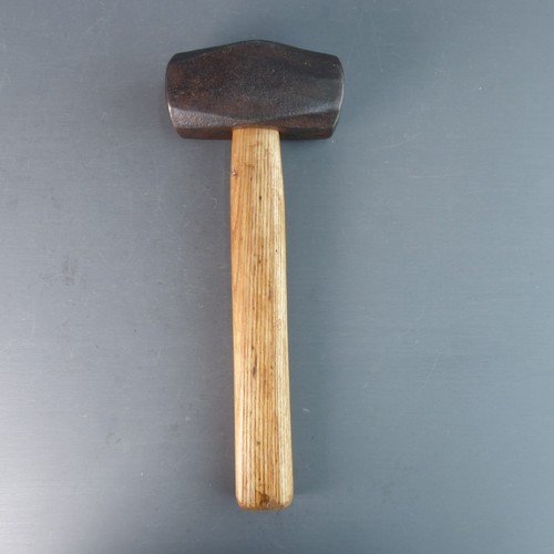 Vintage lump hammer with - vintage,