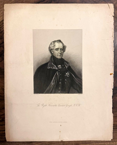 Antique 1850 viscount gough - antique,