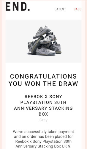 Reebok sony playstation - playstation, 30th