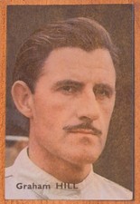 1969 Graham Hill card rare