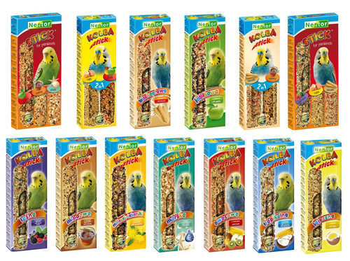 Budgie bird food flask sticks - bird,