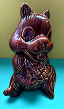 Vintage SylvaC Pottery Chipmunk Money Box & Original Stopper Shape 5105 ?️??