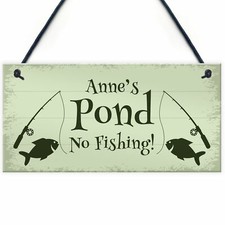Personalised POND Sign Garden