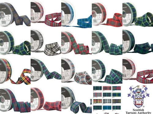 Berisfords tartan ribbon - berisfords,