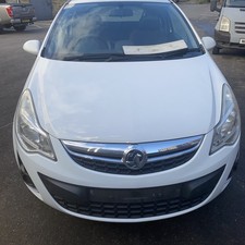 2011 to 2014 Vauxhall Corsa D  bonnet in white facelift code z474