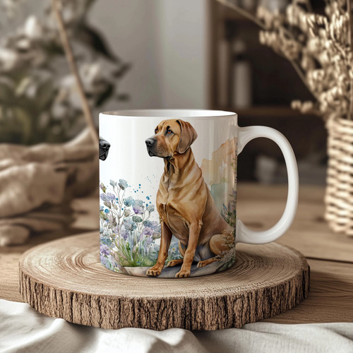 Rhodesian ridgeback ceramic - ridgeback,
