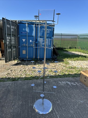 Commercial metal hat - hat, display