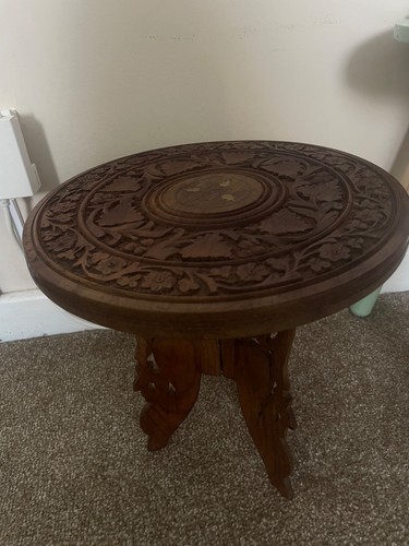 Hand carved vintage - carved, wooden