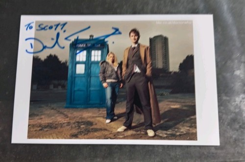 David tennant signed doctor - david,