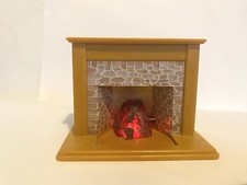 Sylvanian Families Deluxe Fireplace Working Light