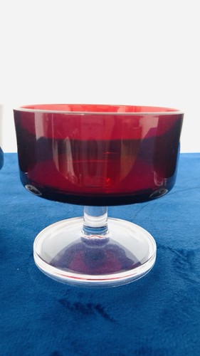 Vintage french red dessert - french,