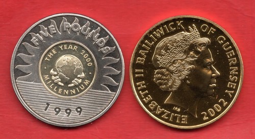 Guernsey crowns 1999 - 2, £5